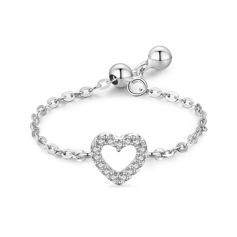 Anello farfalla zirconi diamante