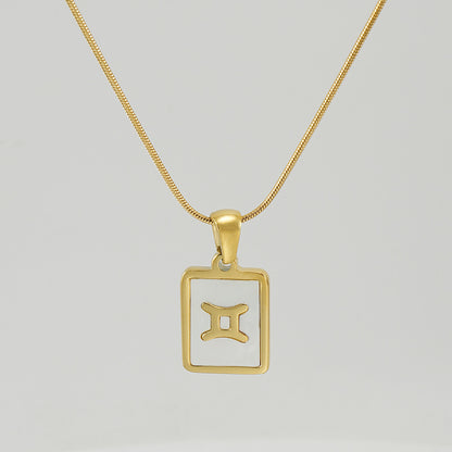 Collana costellazione acciaio