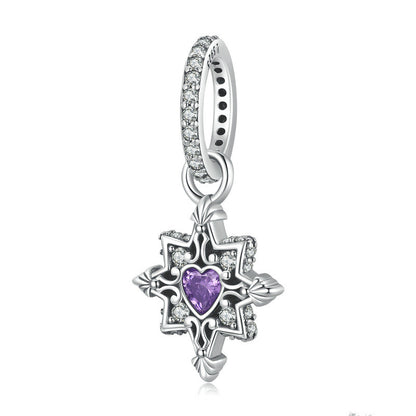 Ciondolo Marino Zircone Viola