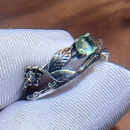 Anello Ramo Zircone