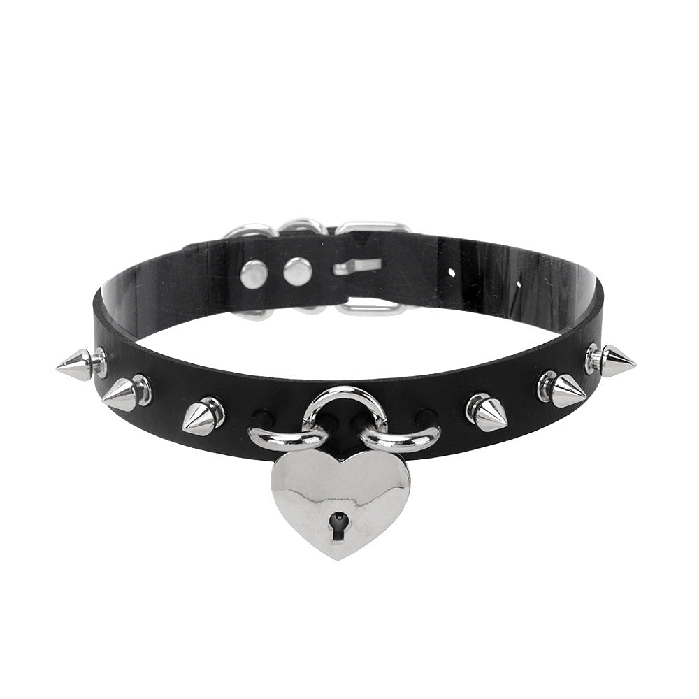 Collana Pelle Geometrica