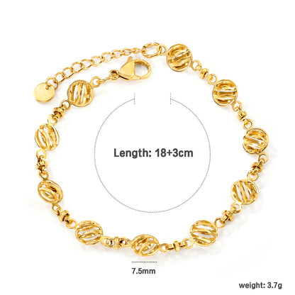Bracciale ciliegia placcato oro