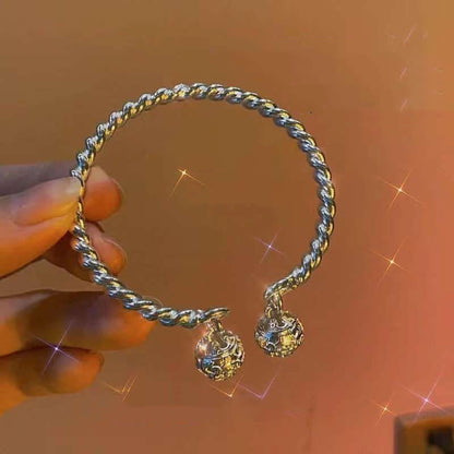 Bracciale campanelle geometriche