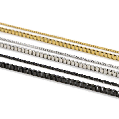 Catena acciaio maglie quadrate