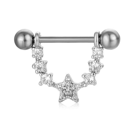 Anello zircone traforato