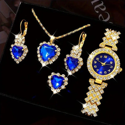 Orologio cristalli colorati