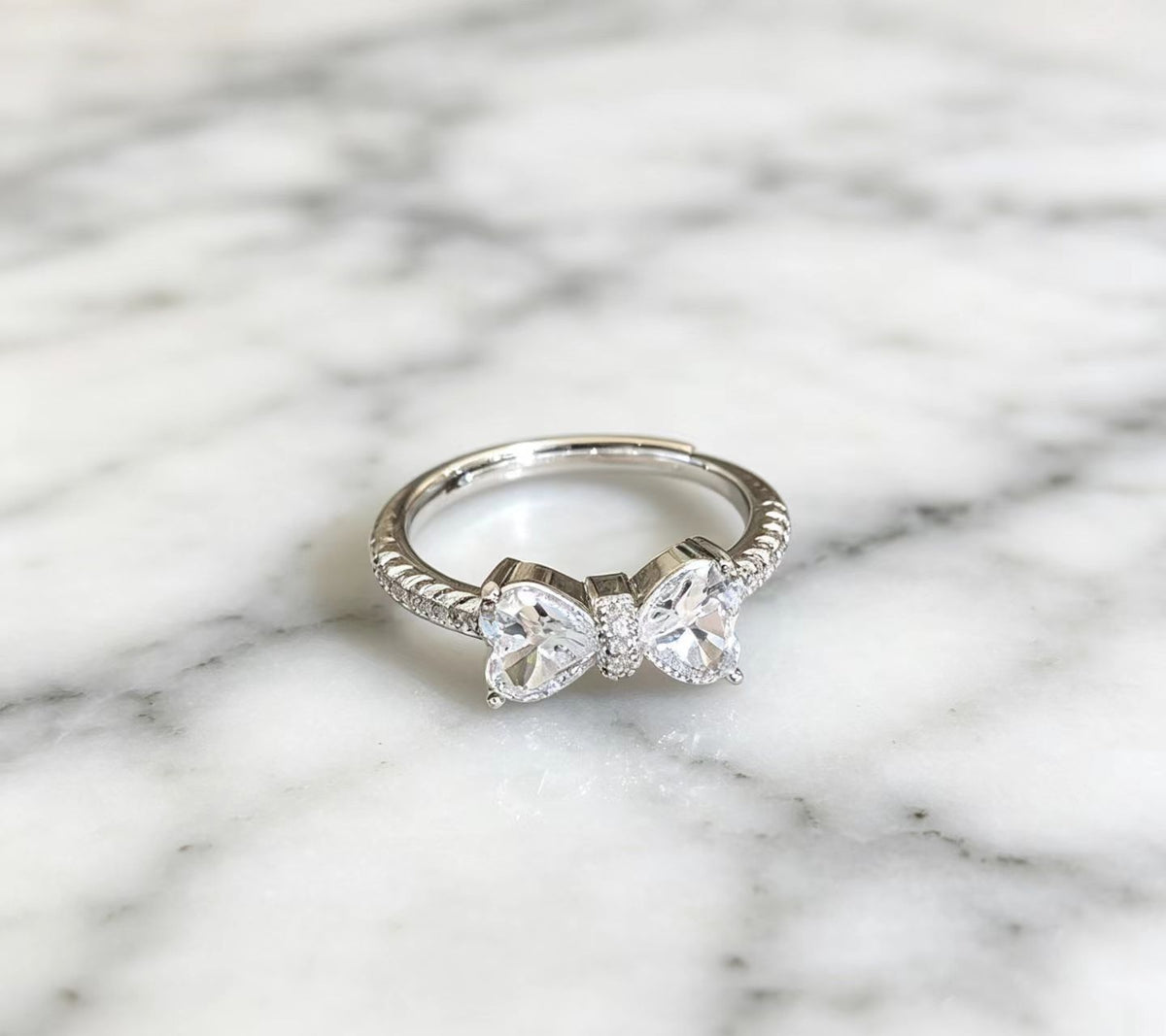 Anello fiocco da donna