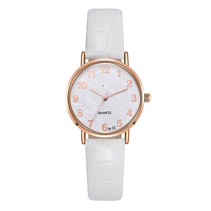 Orologio da donna impermeabile semplice al quarzo