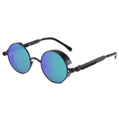 Occhiali da sole retrò hipster punk