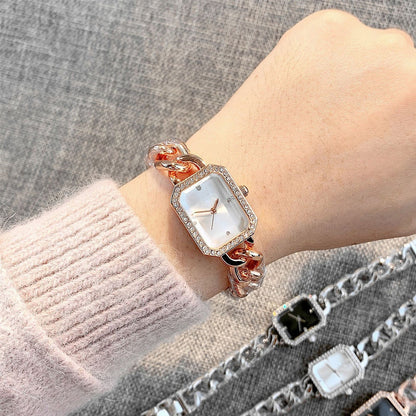 Orologio donna rettangolare al quarzo