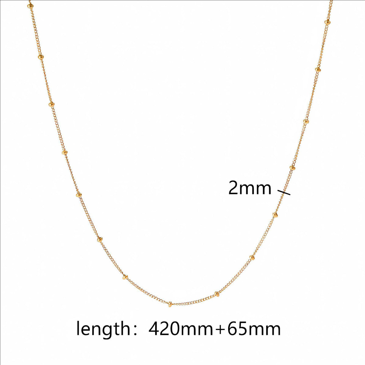 Collana acciaio inox personalizzabile