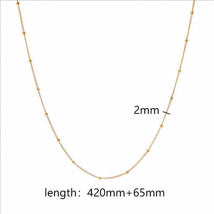 Collana acciaio inox personalizzabile