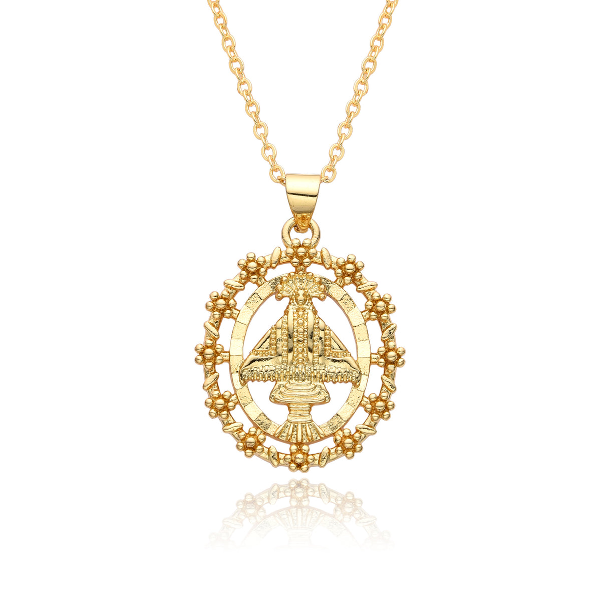Collana rame zirconi micro da donna