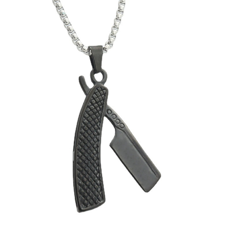 Collana ciondolo punk