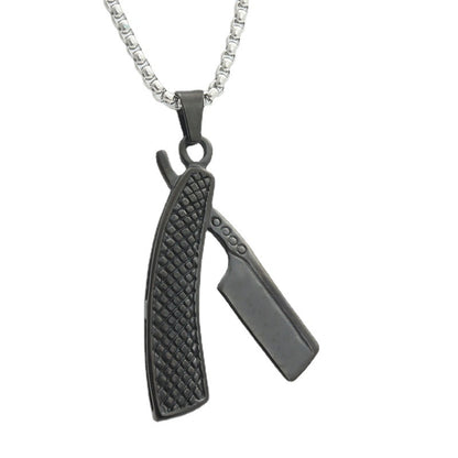 Collana ciondolo punk