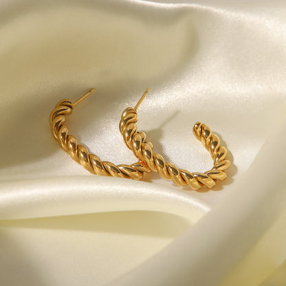Orecchini Twist Geometrici