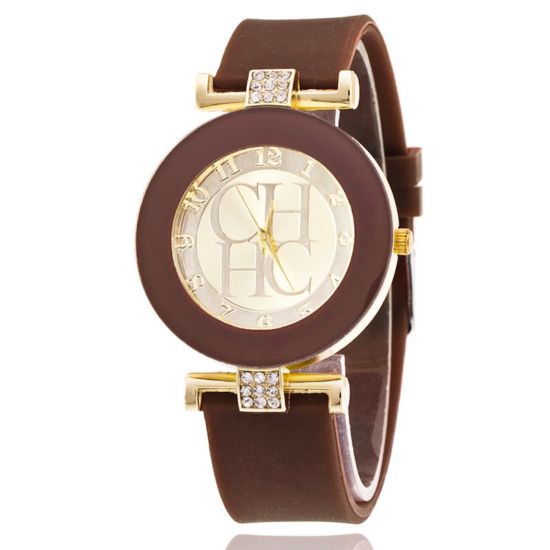 Orologio silicone al quarzo da donna