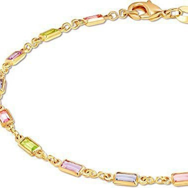 Cavigliera cristallo donna