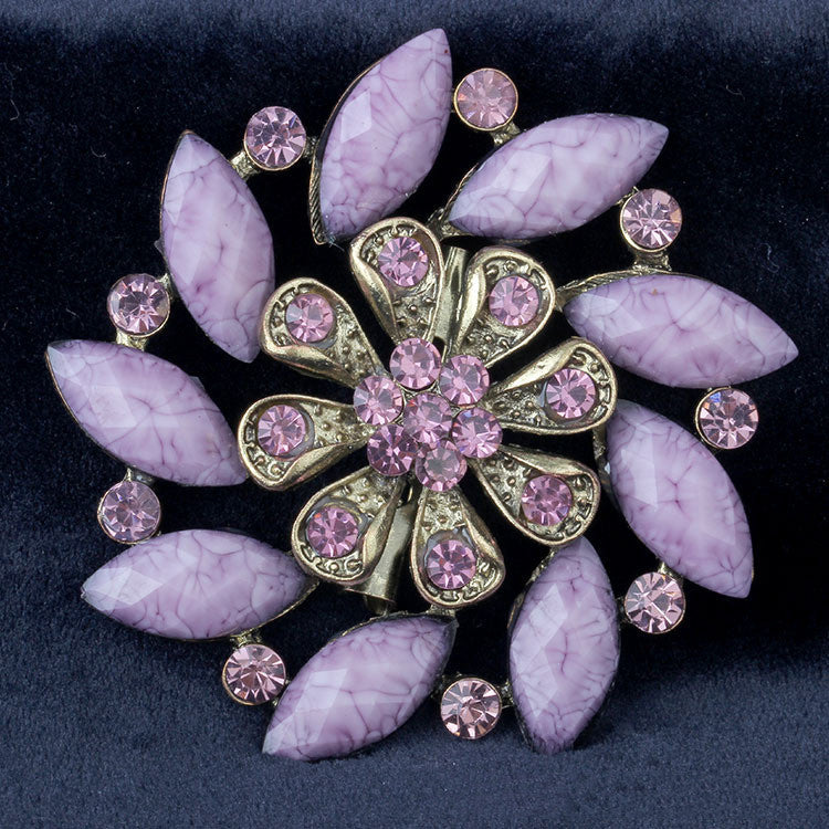 Spilla vintage diamanti