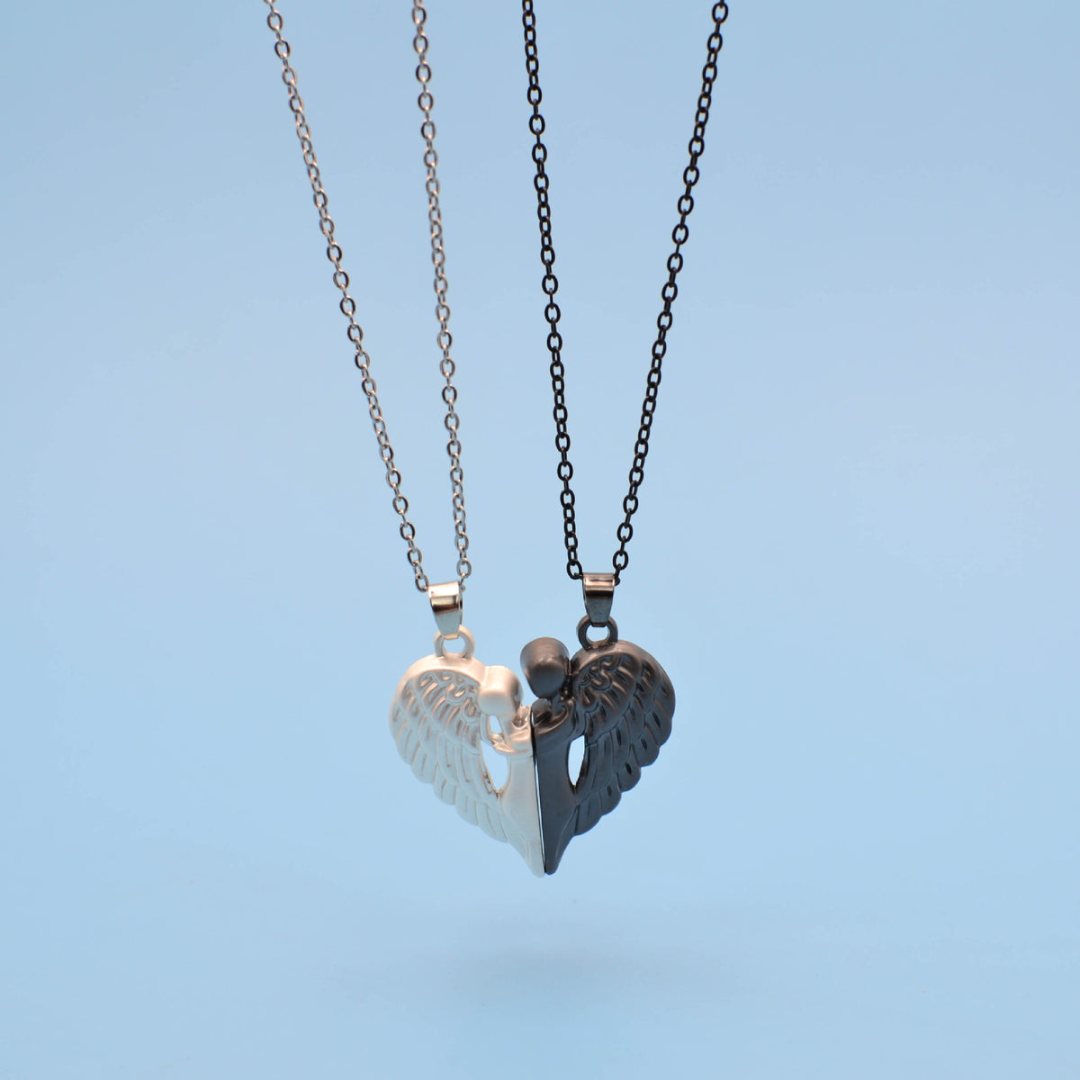 Collana coppia abbraccio