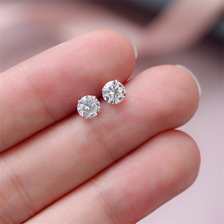 Orecchini sfera zircone