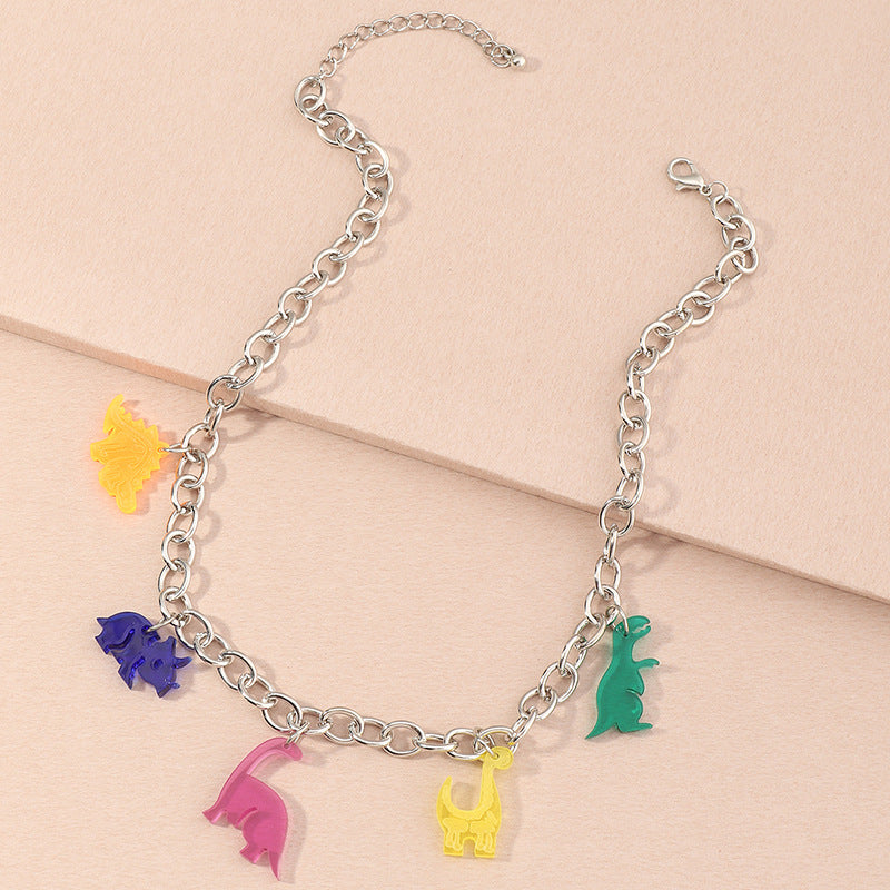 Collana Dinosauro Resina