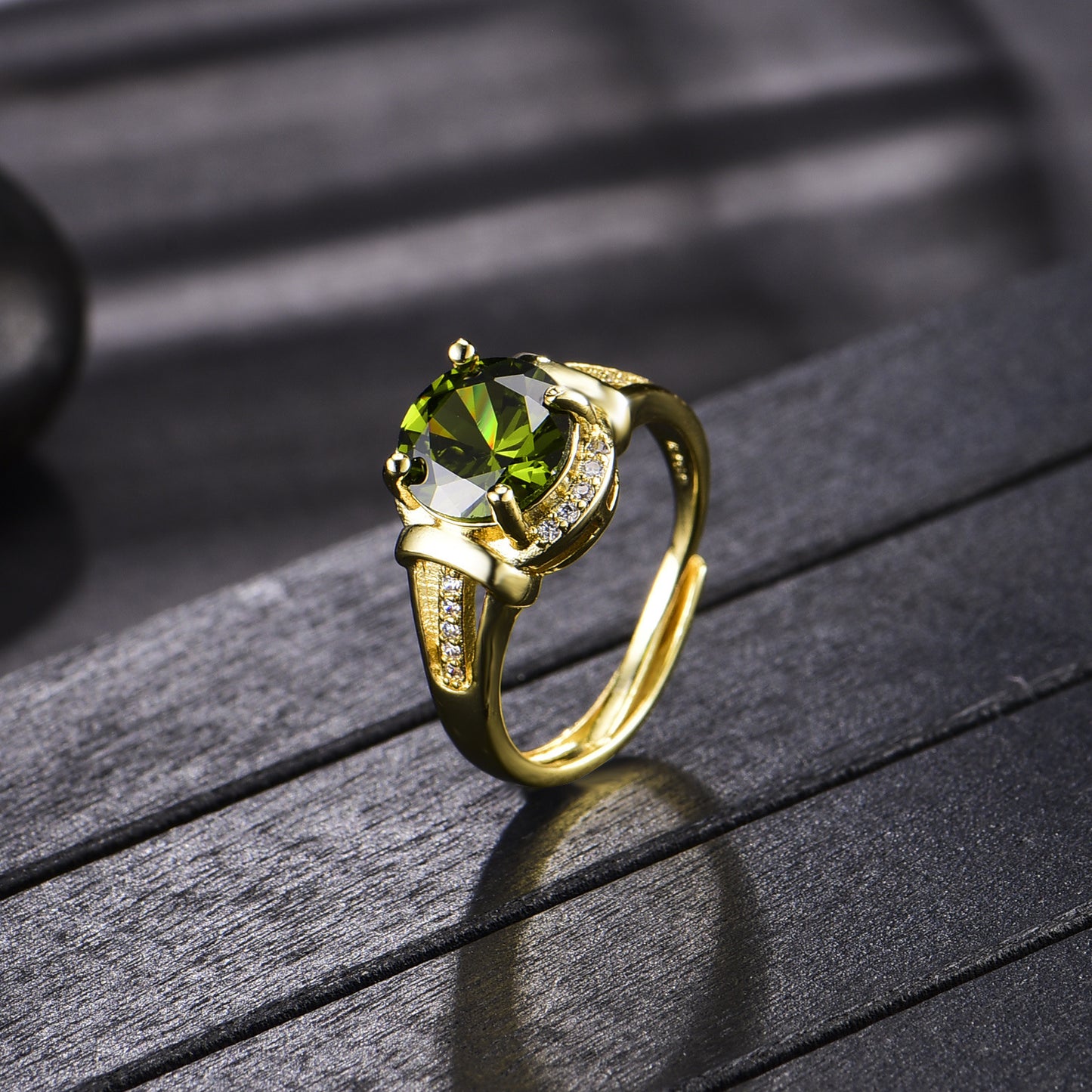 Anello Verde Oliva