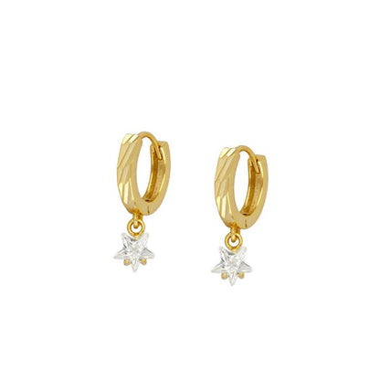 Orecchini a clip in zircone