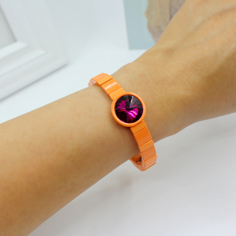 Orologio bracciale elastico