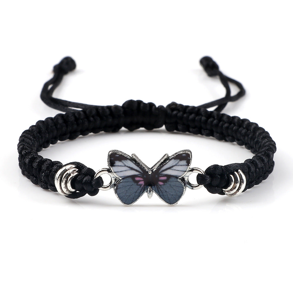 Bracciale Intrecciato Farfalla