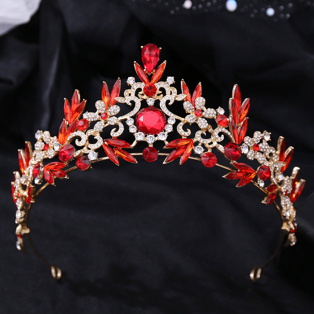 Fascia capelli strass barocco