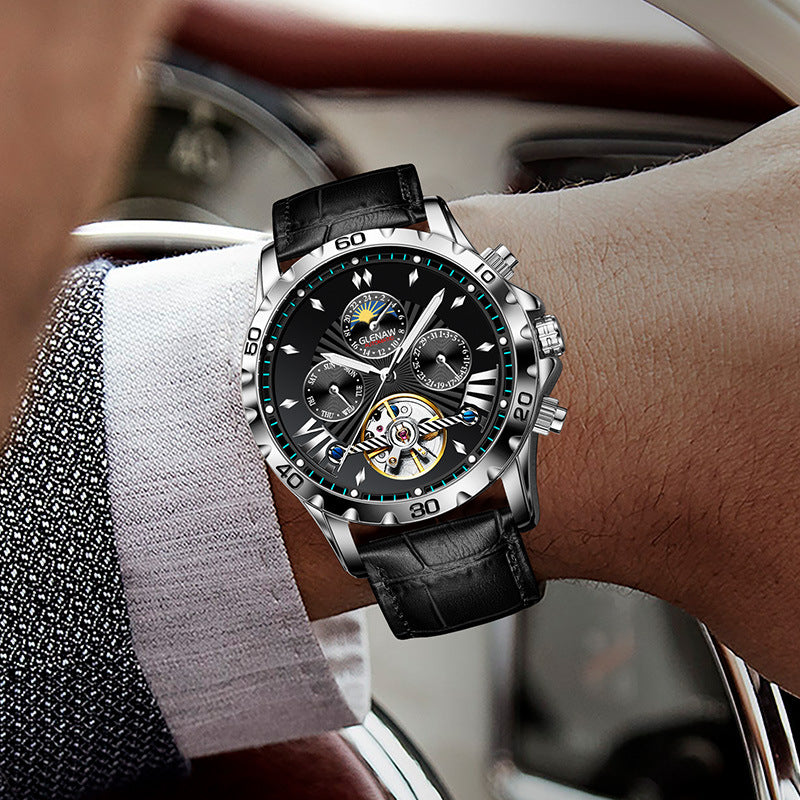 Orologio uomo traforato automatico