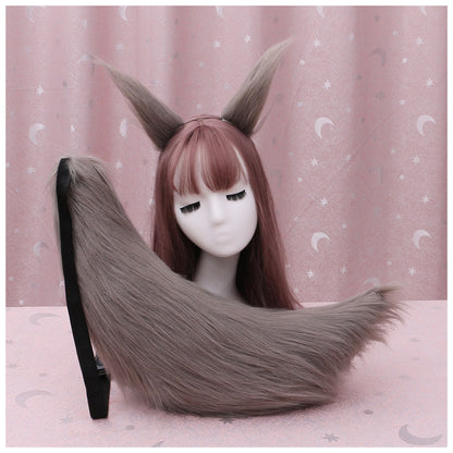 Cerchietto orecchie peluche