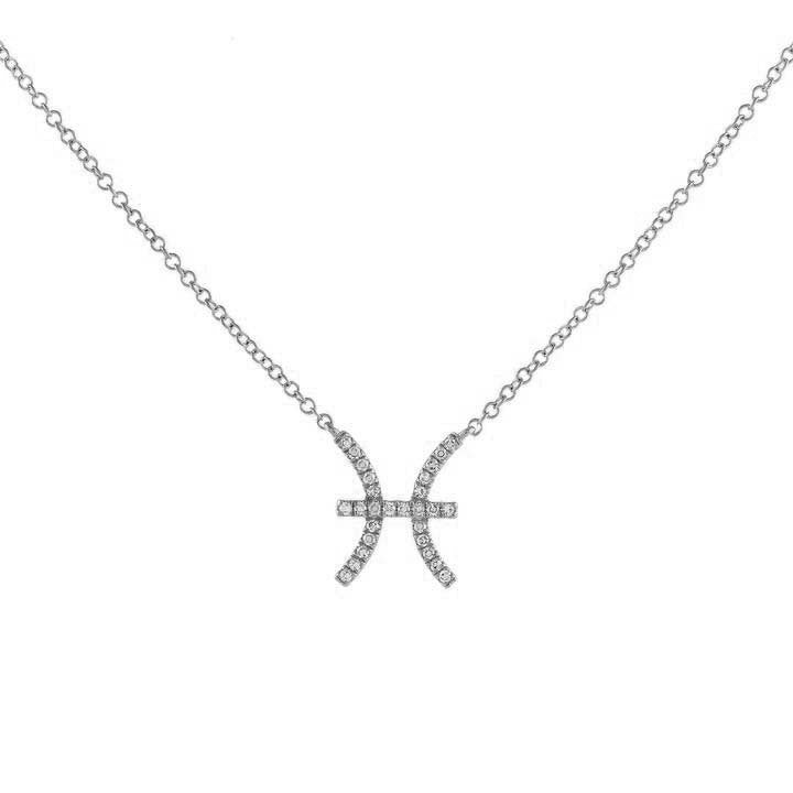 Collana zodiacale con zirconi
