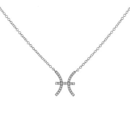 Collana zodiacale con zirconi