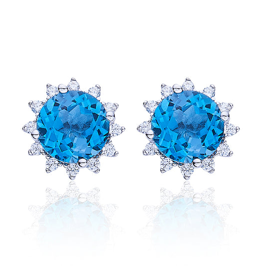 Orecchini fiocco neve argento 925