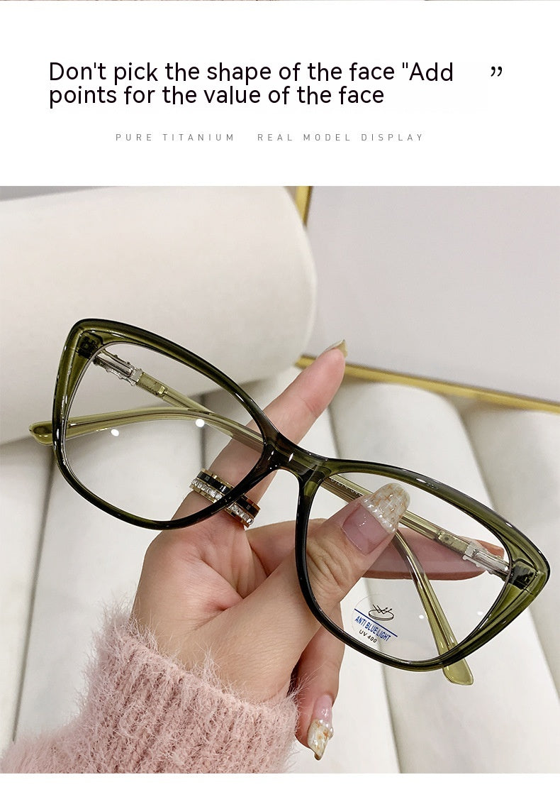 Occhiali Cat Eye anti luce blu