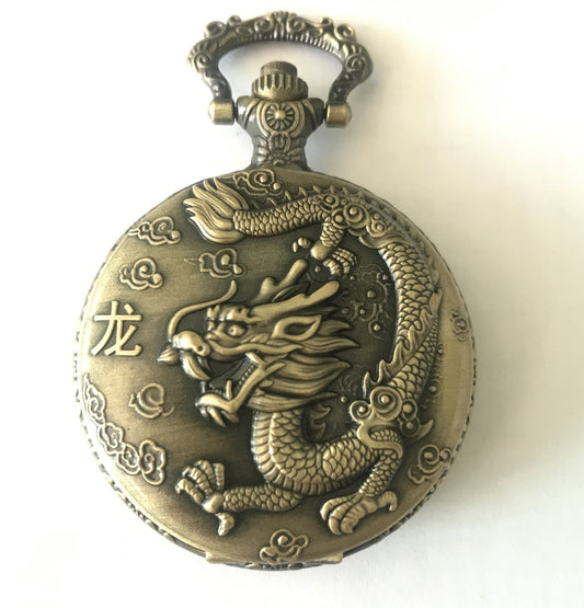 Orologio tasca bronzo zodiaco