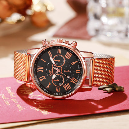 Orologio donna numeri romani semplice