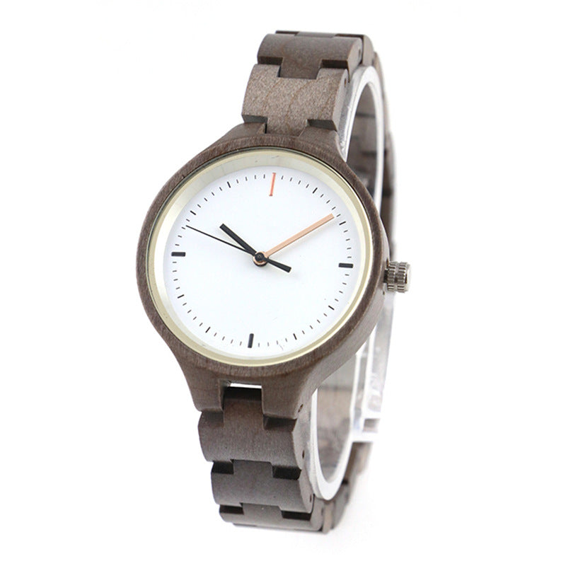 Orologio legno ebano chiusura pieghevole