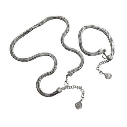 Bracciale catena ossa