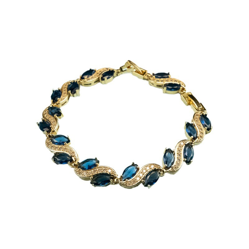 Bracciale zircone semplice