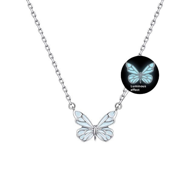Set farfalla argento 925 luminoso