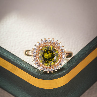 Anello zircone ornamentale