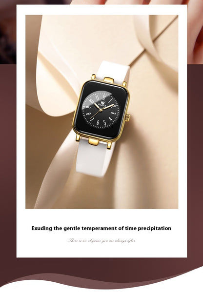 Orologio cinturino silicone da donna