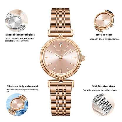 Orologio donna maglia retrò