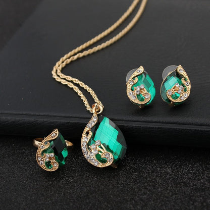 Parure geometrica gemme