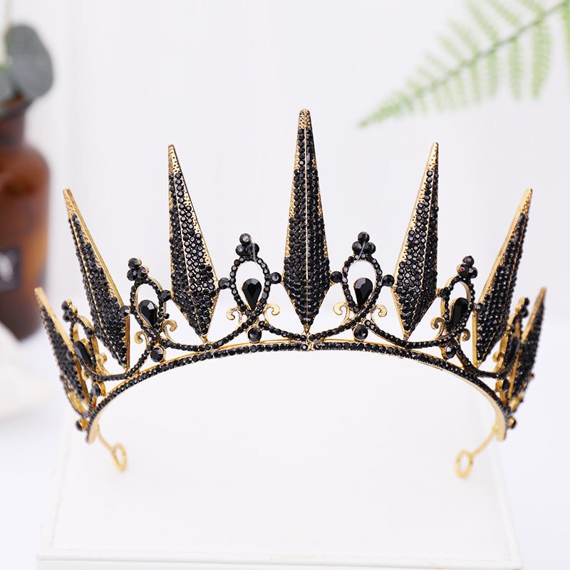 Corona Barocca da Sposa Nera