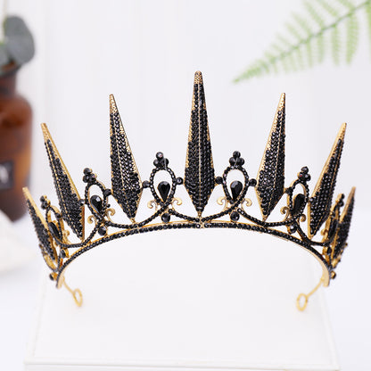 Corona Barocca da Sposa Nera