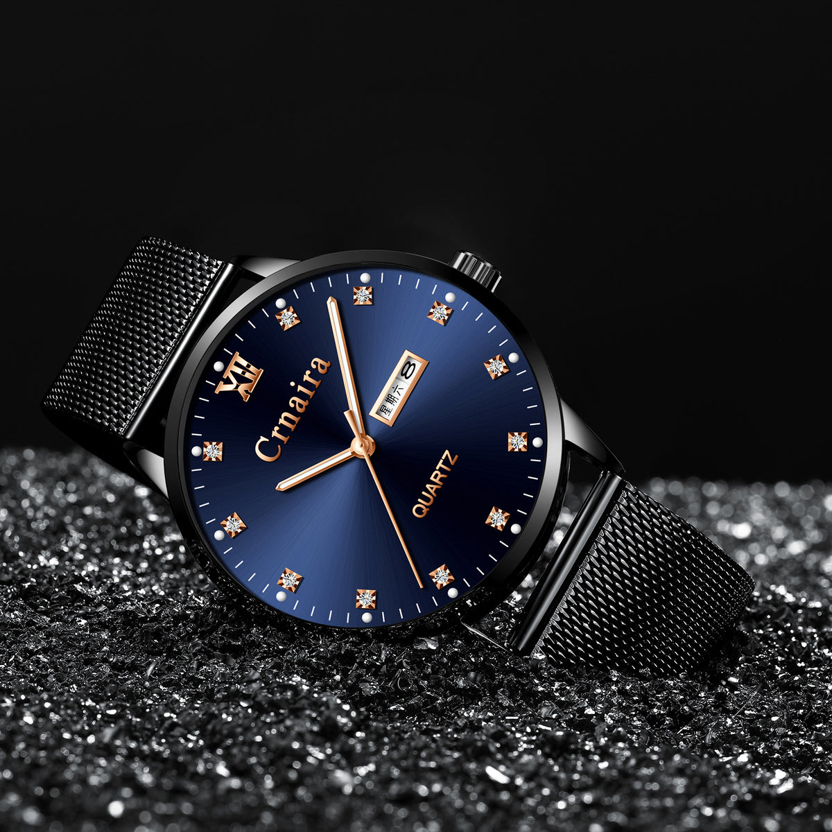 Orologio uomo multifunzione impermeabile luminescente